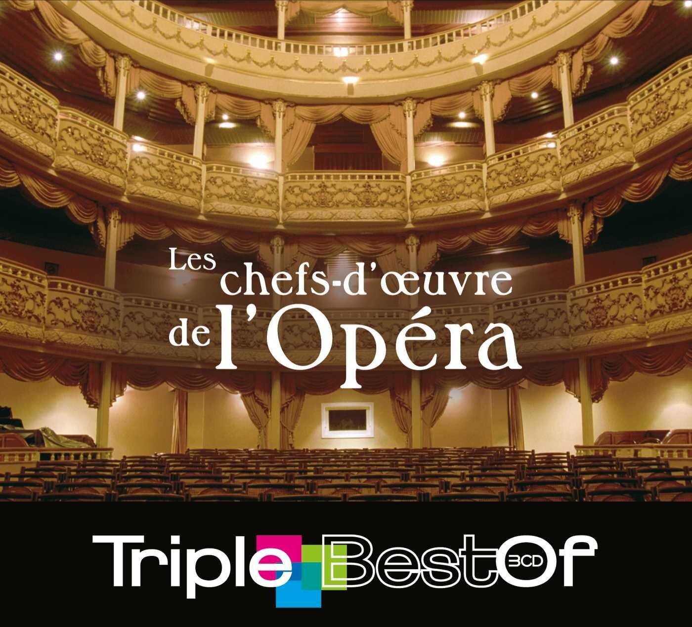 Acheter Triple Best Of : Les Chefs-d'oeuvre de l'Opéra (Coffret 3 CD) État correct - 15,56 € Triple Best Of : Les Chefs-d'oeuvre de l'Opéra (Coffret 3 CD) État correct - reconditionné disponible sur Label Emmaüs